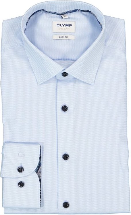 OLYMP Herren Hemd blau