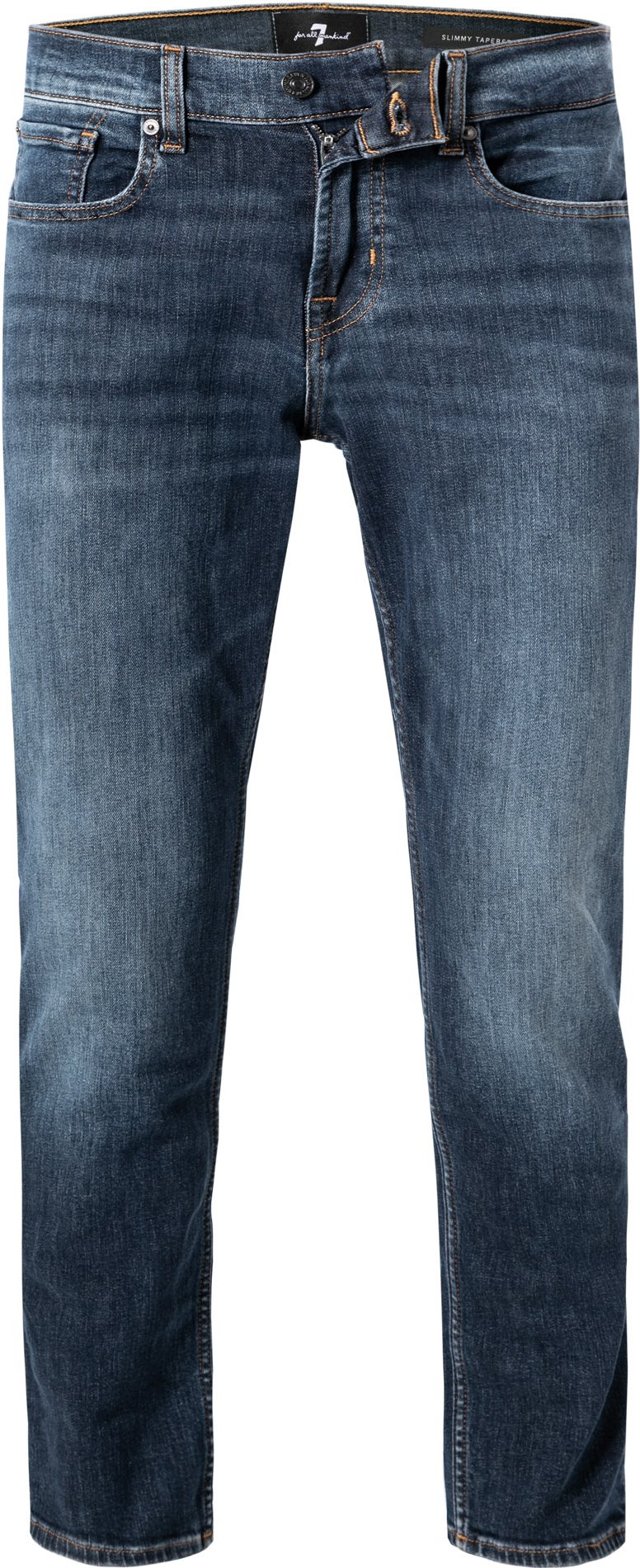 7 for all mankind Herren Jeans blau