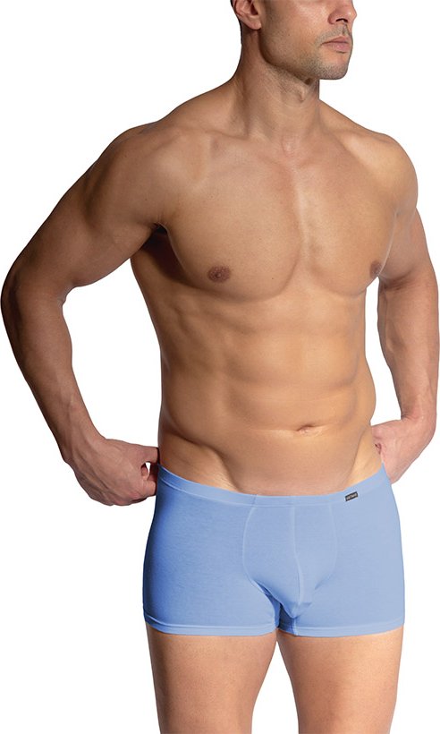 Olaf Benz Herren Unterwäsche blau Baumwolle & Mix unifarben