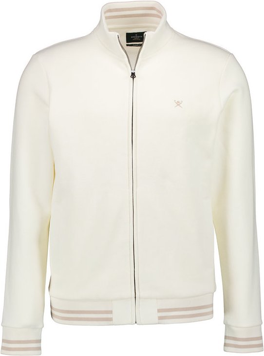 Thumbnail - HACKETT Herren Sweatjacke weiß unifarben Classic Fit