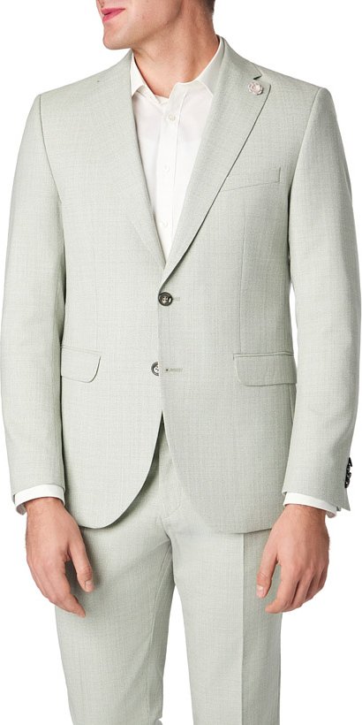 CG Herren Sakkos/Blazer grün Slim Fit