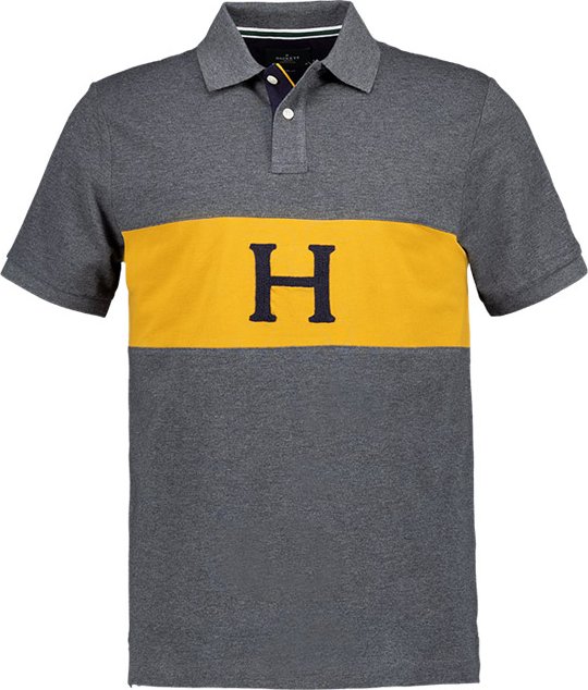 HACKETT Herren Polo-Shirt grau Classic Fit