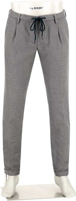 Thumbnail - Alberto Herren Bundfaltenhose blau