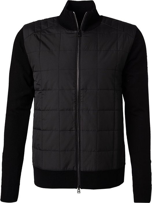 Thumbnail - BELSTAFF Herren Cardigan schwarz unifarben