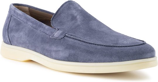 HACKETT Herren Schuhe blau Velours