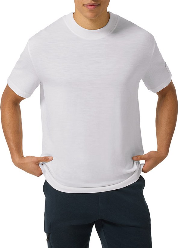 super.natural Herren T-Shirt weiß