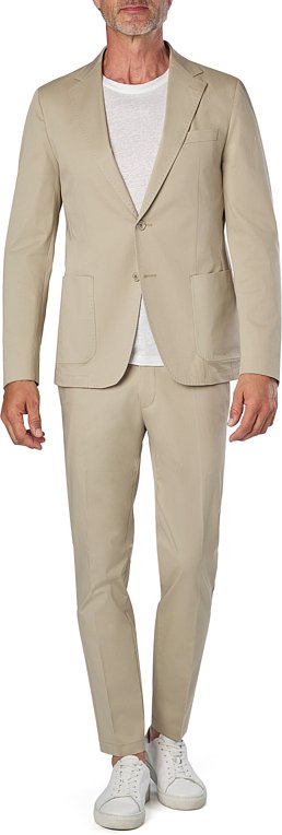 Thumbnail - Strellson Herren Anzug beige Slim Fit