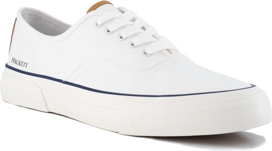 HACKETT Herren Sneaker weiß Textil & Canvas