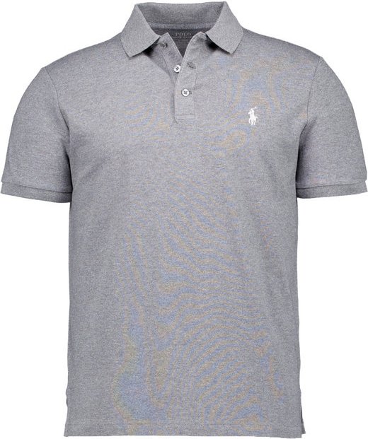 Polo Ralph Lauren Herren Polo-Shirts grau Slim Fit