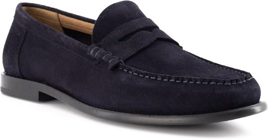 BOSS Black Herren Loafer blau Velours