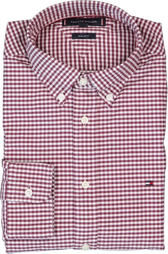 Thumbnail - Tommy Hilfiger Herren Hemd rot