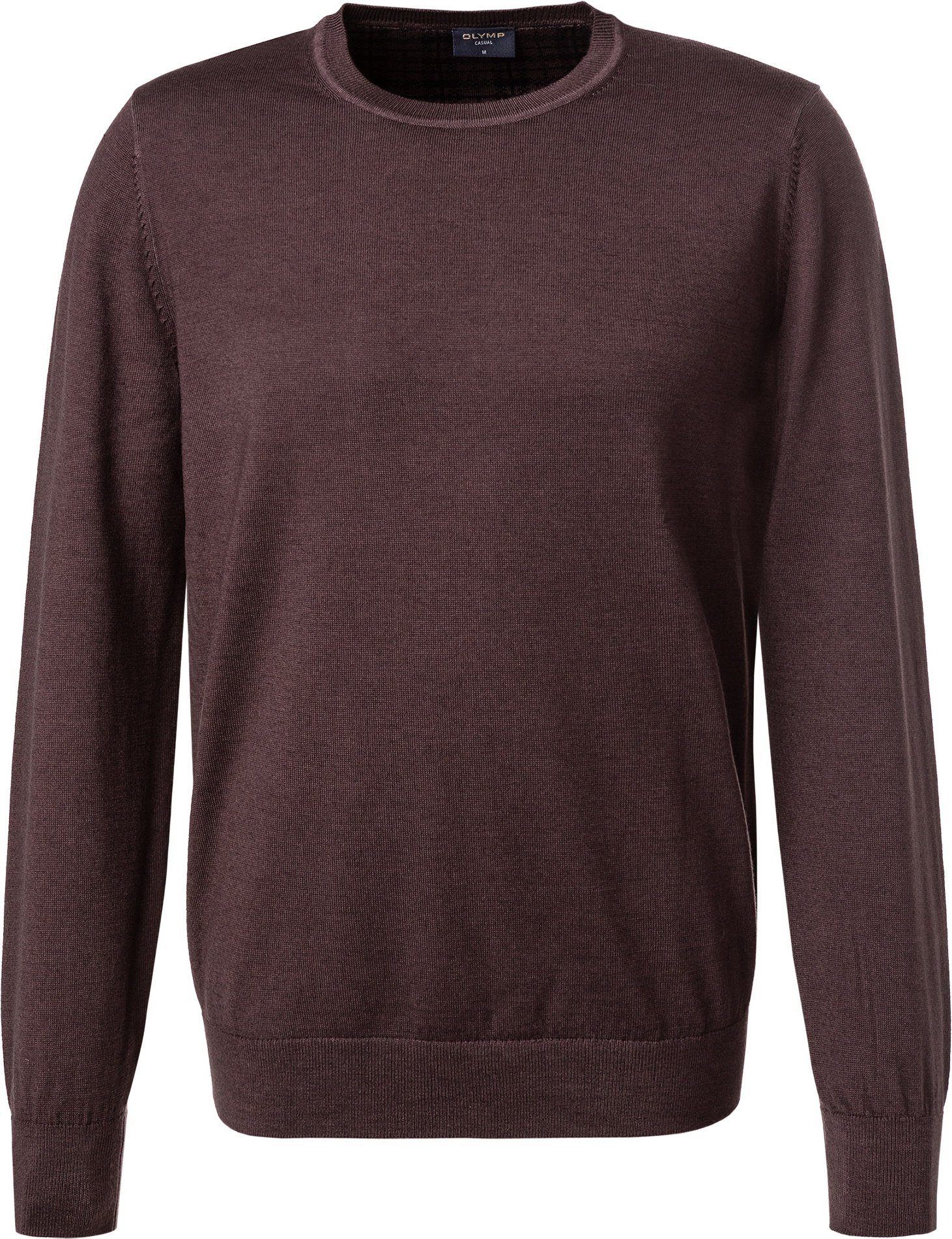 Thumbnail - OLYMP Herren Pullover rot unifarben