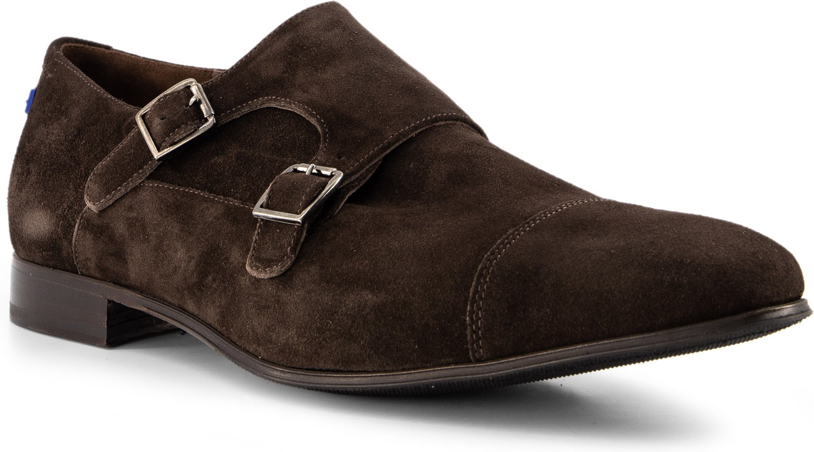 Thumbnail - Floris van Bommel Herren Doppelmonkstrap braun Glattleder