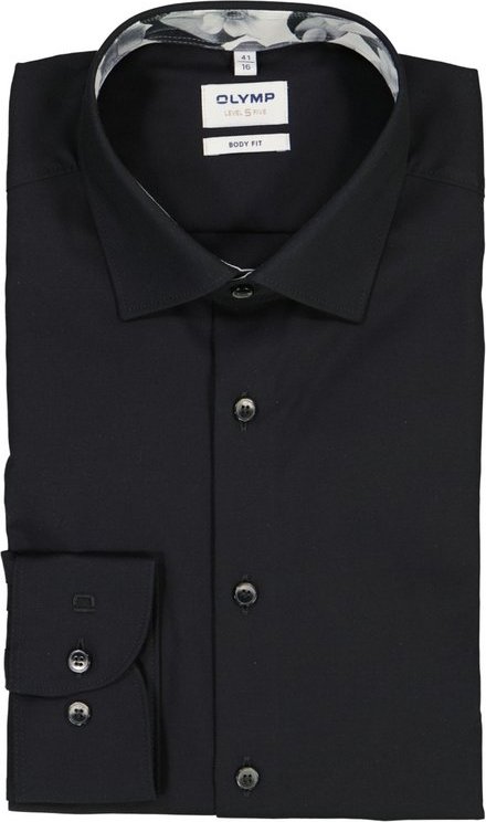 OLYMP Herren Hemden schwarz