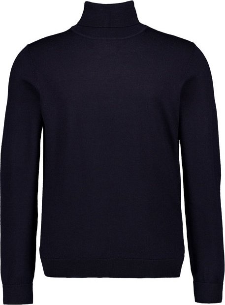 Fynch-Hatton Herren Rollkragenpullover blau unifarben