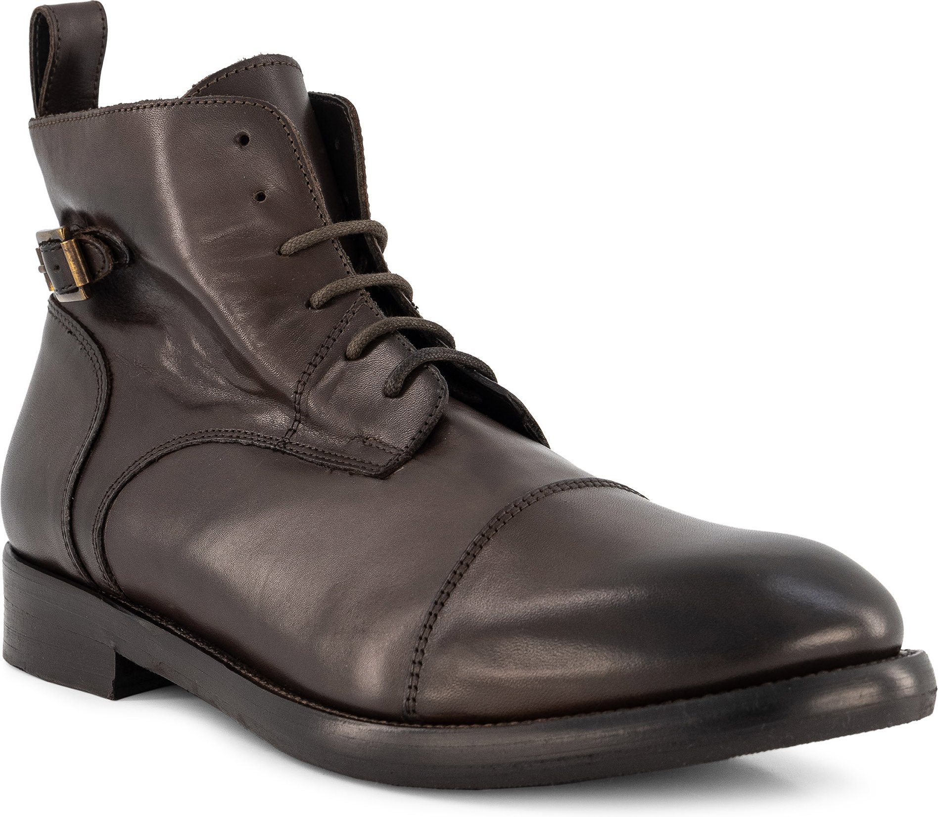 Thumbnail - Prime Shoes Herren Stiefeletten braun Glattleder