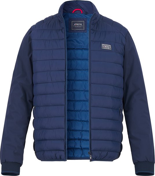 N.Z.A. Herren Jacke blau unifarben