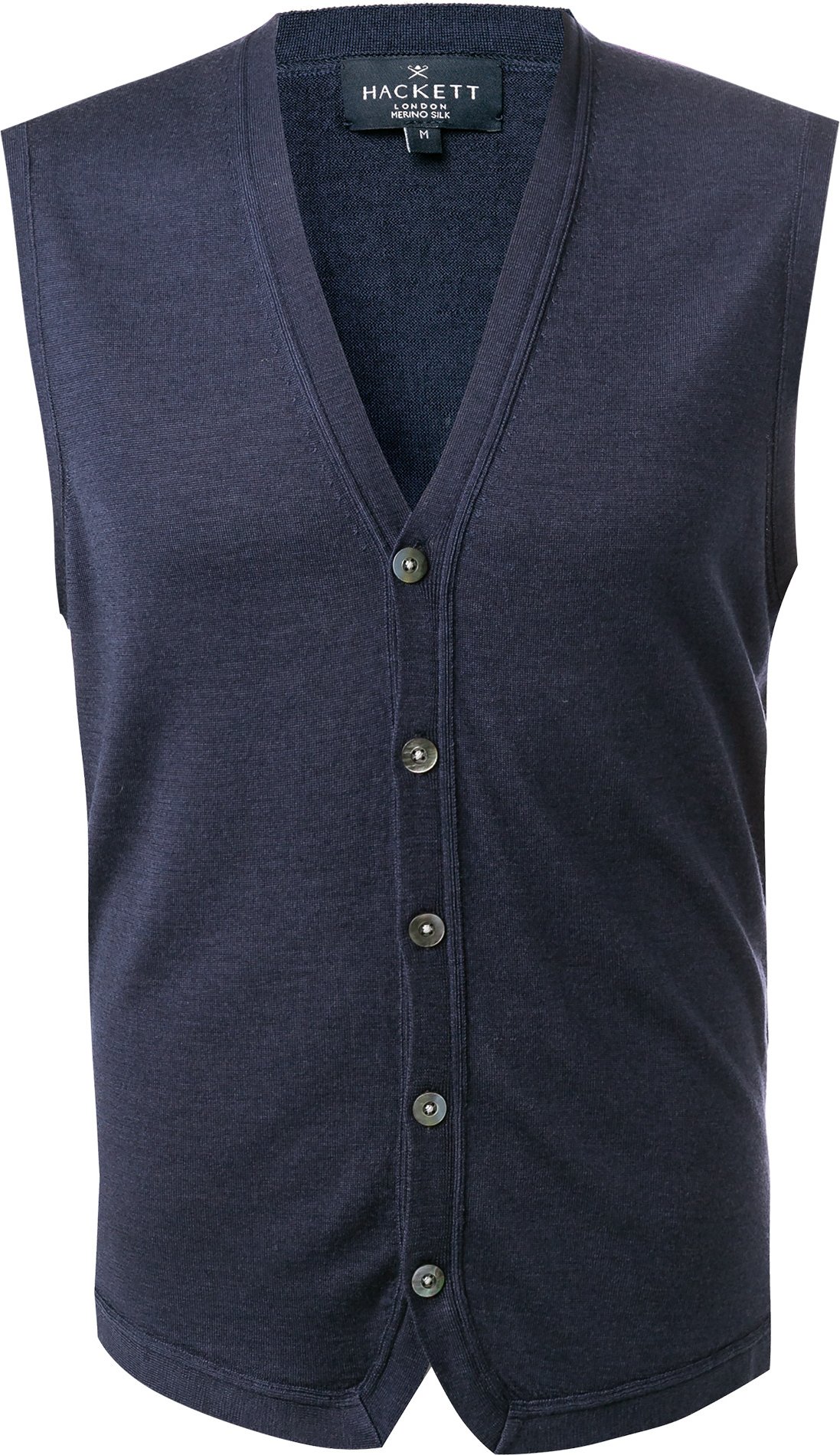 Thumbnail - HACKETT Herren Strickweste blau unifarben