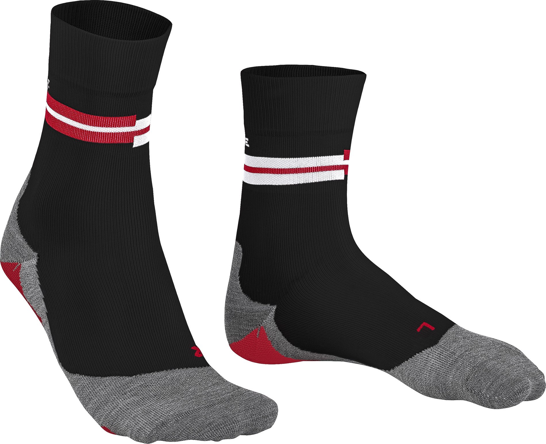 Thumbnail - Falke Herren Socken schwarz Baumwolle & Mix unifarben
