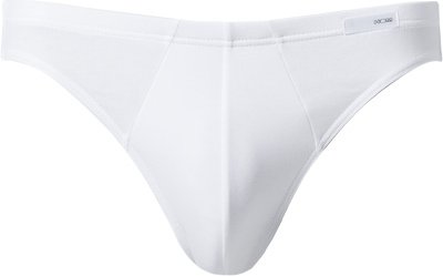 Thumbnail - HOM Herren Slip weiß Viskose/Modal unifarben