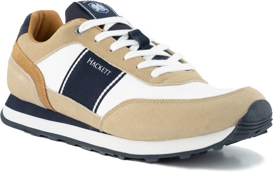 Thumbnail - HACKETT Herren Sneaker beige Glattleder