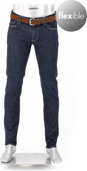 Alberto Herren Jeans blau Slim Fit