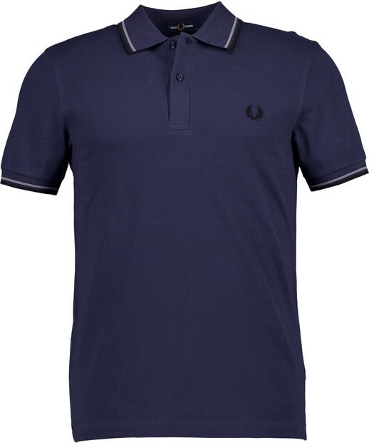 Fred Perry Herren Polo-Shirt blau