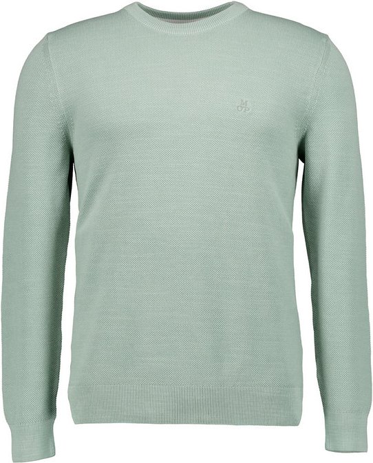 Marc O'Polo Herren Pullover grün unifarben