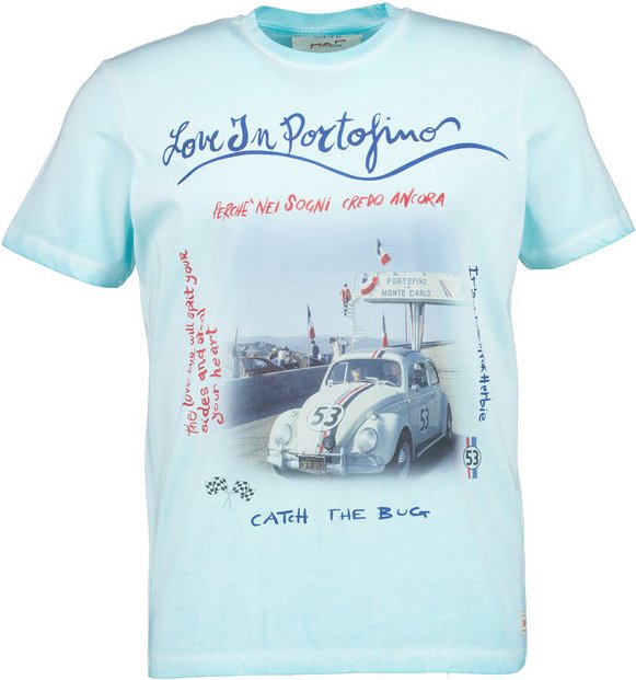 BOB Herren T-Shirt blau