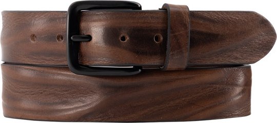 Lindenmann Herren Gürtel braun Glattleder