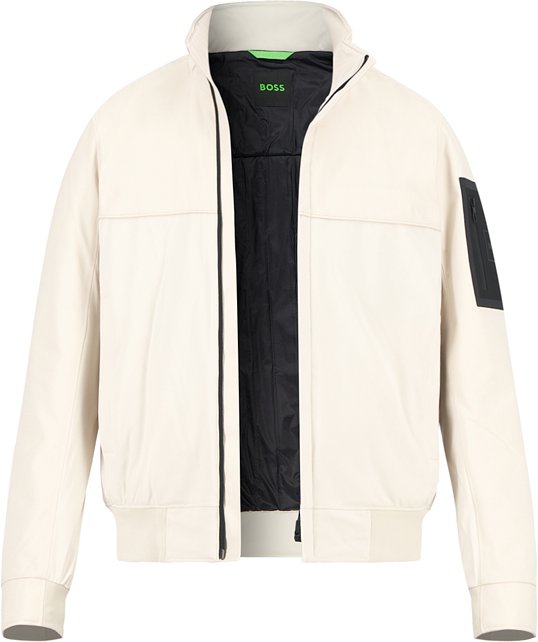 BOSS Green Herren Jacke schwarz unifarben