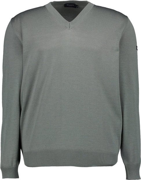 MAERZ Muenchen Herren Pullover grün unifarben