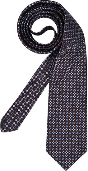 Ascot Herren Krawatte braun Gemustert