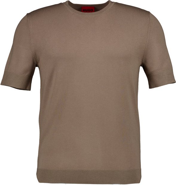 Thumbnail - HUGO Herren T-Shirts braun unifarben