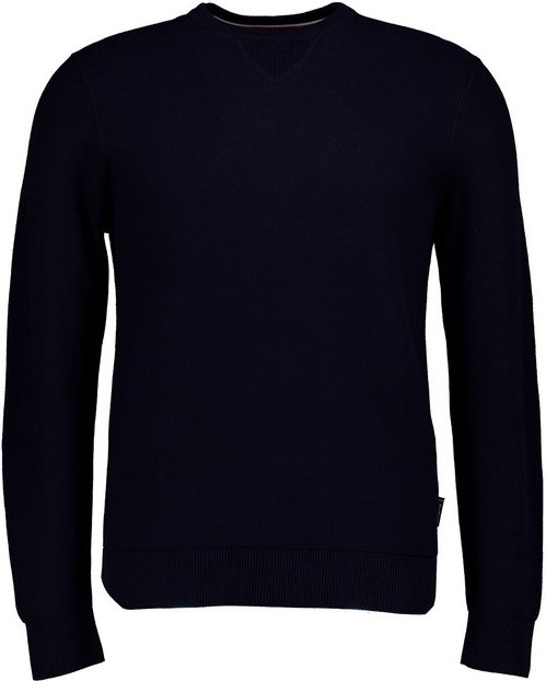 HECHTER PARIS Herren Pullover blau unifarben