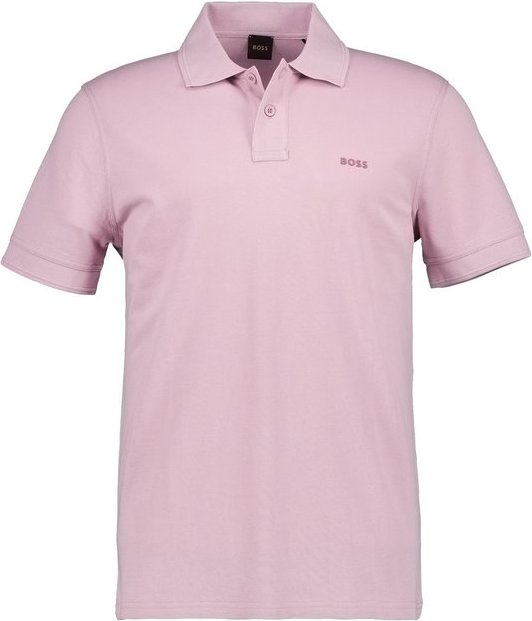 BOSS Orange Herren Polo-Shirt rosa