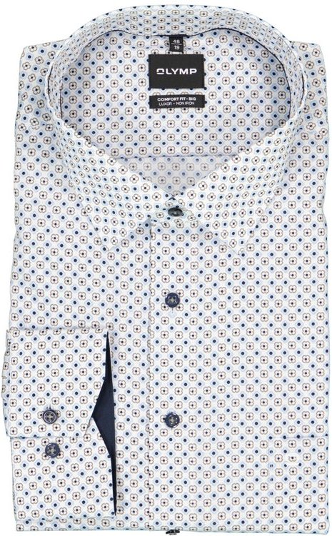 OLYMP Herren Hemd blau