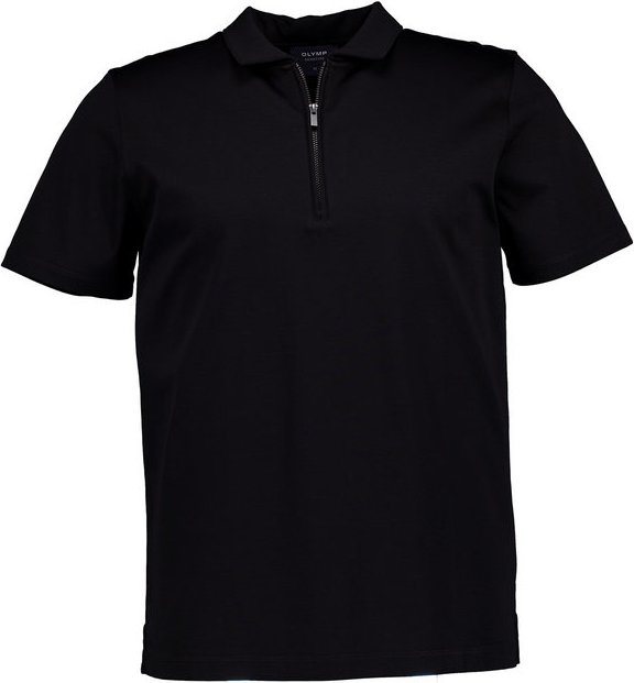 Thumbnail - OLYMP Signature Herren Polo-Shirt schwarz