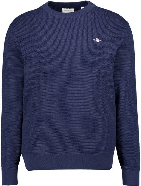 Gant Herren Pullover blau unifarben