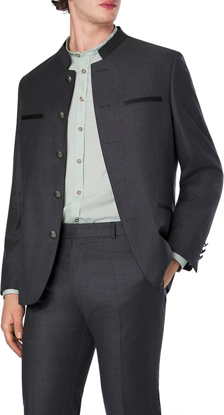 LODENFREY Herren Sakkos/Blazer grau