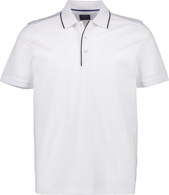 Thumbnail - OLYMP Herren Polo-Shirt weiß