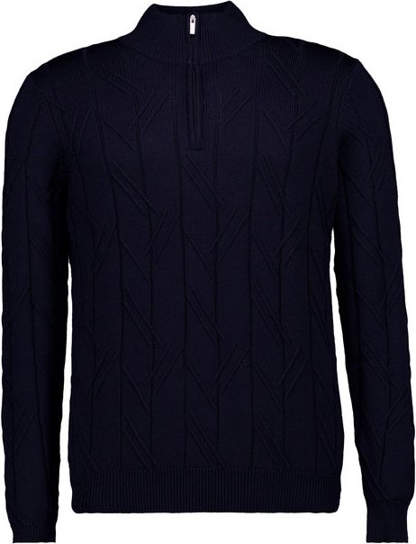 BOGGI MILANO Herren Troyer blau unifarben