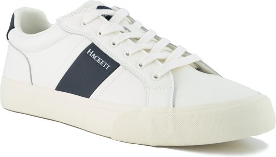 HACKETT Herren Sneaker weiß Glattleder