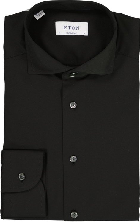 Thumbnail - ETON Herren Hemd schwarz