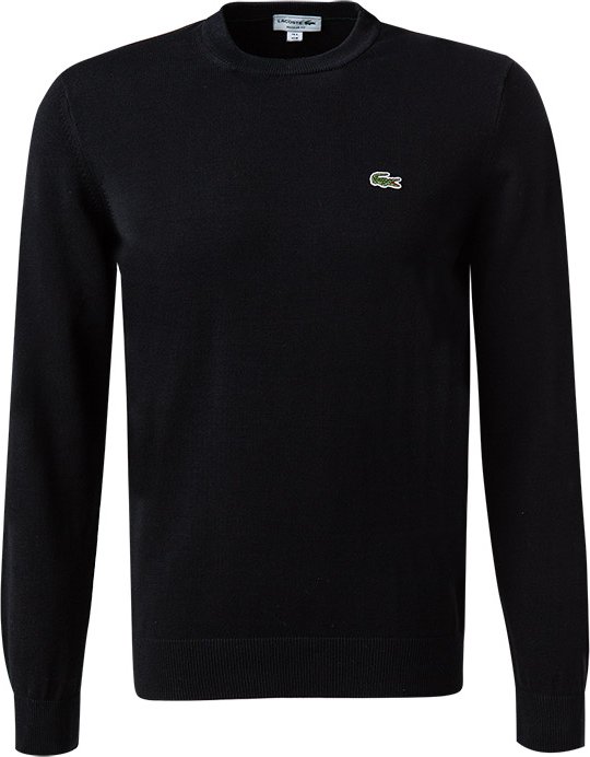 LACOSTE Herren Pullover schwarz unifarben