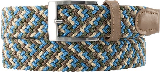 Alberto Golf Herren Gürtel mehrfarbig Textil