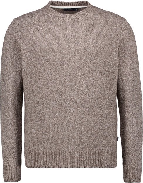 MAERZ Muenchen Herren Pullover beige unifarben