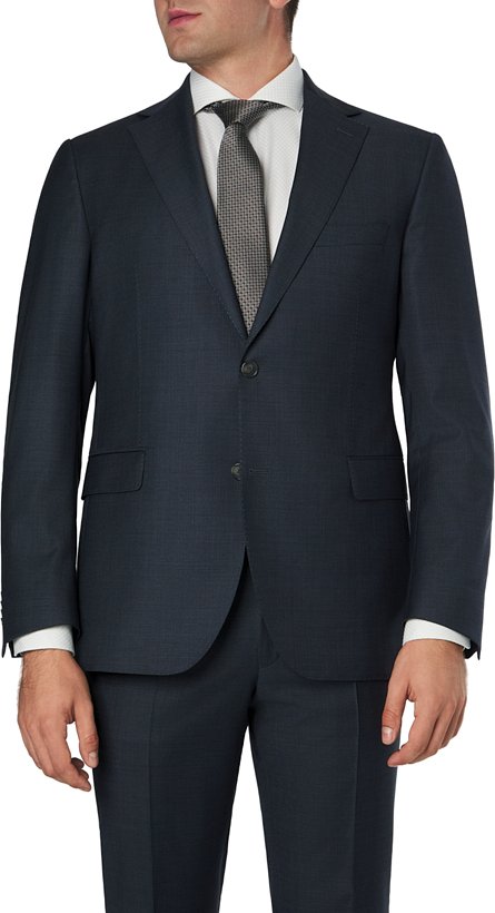 DRESSLER Herren Sakko blau meliert