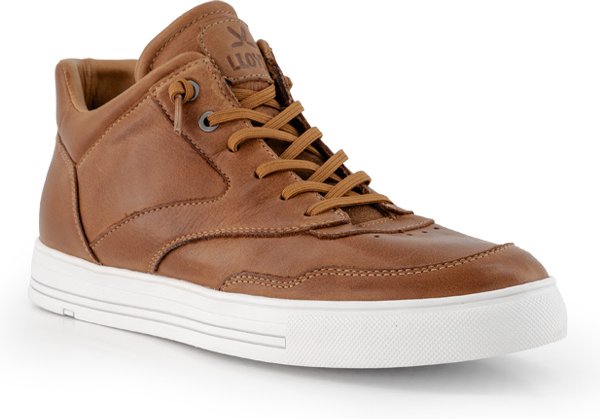 LLOYD Herren Sneaker braun Glattleder
