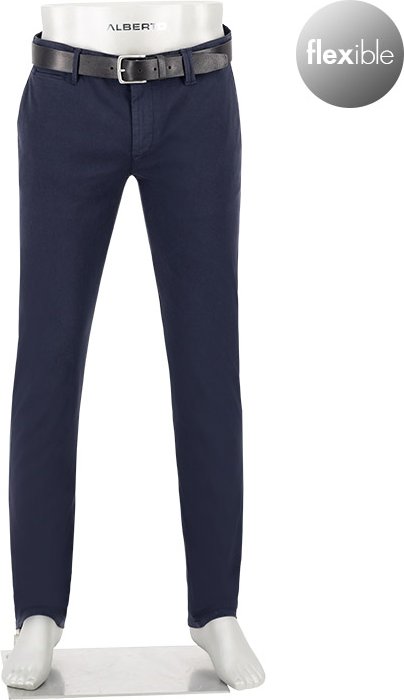 Alberto Herren Chino blau Slim Fit